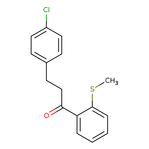 3-(4-Chlorophenyl)-2'-thiomethylpropiophenone