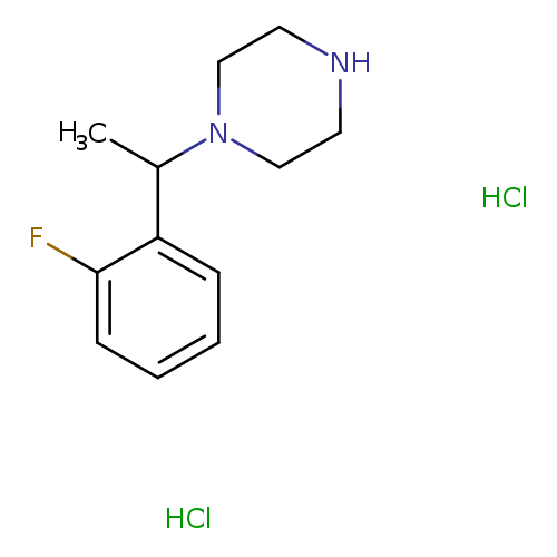 1-[1-(2-Fluorophenyl)ethyl]piperazine dihydrochloride