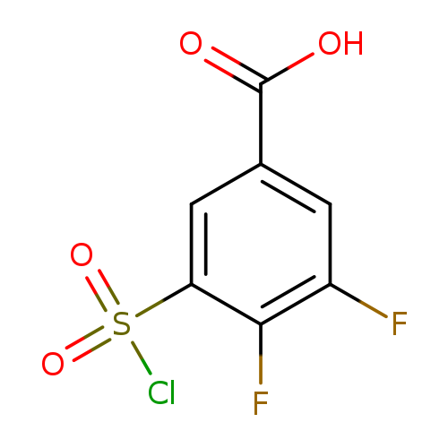 3-(chlorosulfonyl)-4,5-difluorobenzoic acid