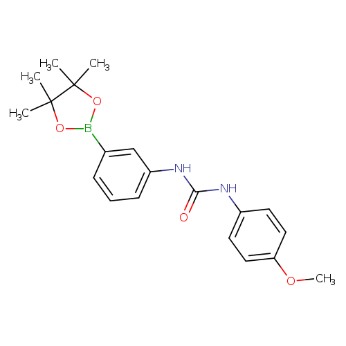 1-(4-Methoxyphenyl)-3-(3-(4,4,5,5-tetramethyl-1,3,2-dioxaborolan-2-yl)phenyl)urea