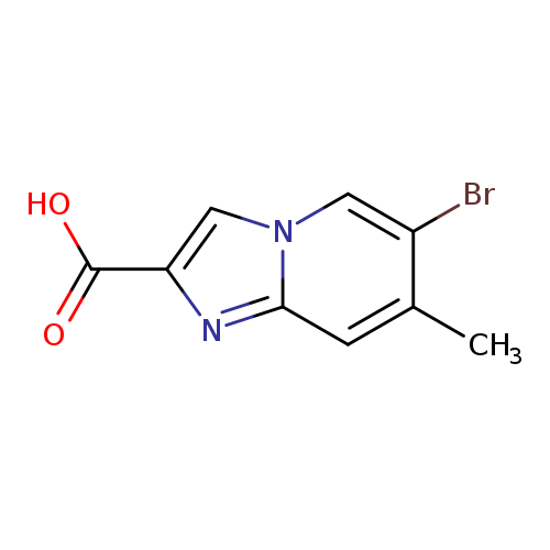 6-Bromo-7-methylimidazo[1,2-a]pyridine-2-carboxylic acid
