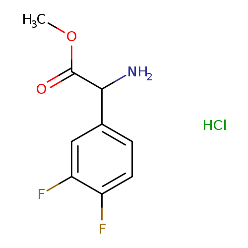 Methyl 2-amino-2-(3,4-difluorophenyl)acetate hydrochloride