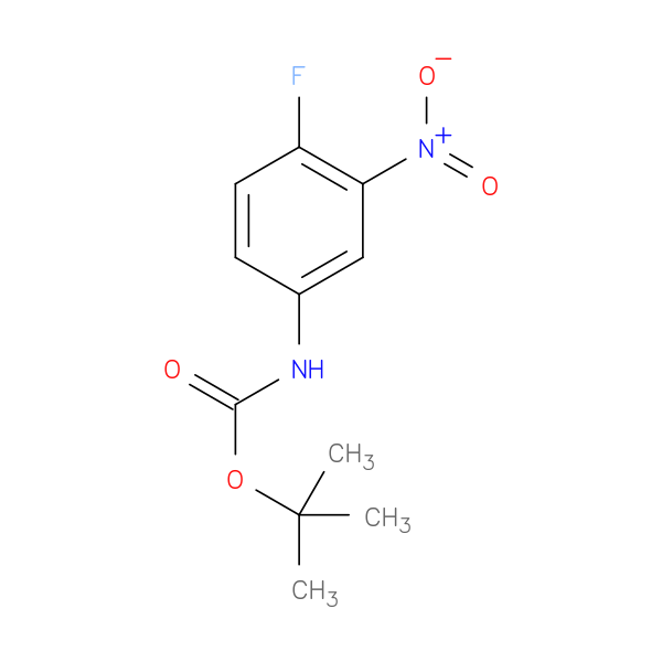 TERT-BUTYL (4-FLUORO-3-NITROPHENYL)CARBAMATE