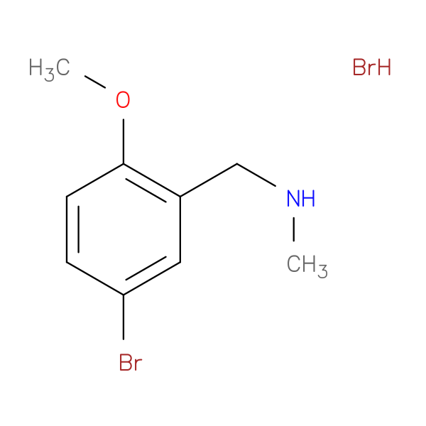 1-(5-Bromo-2-methoxyphenyl)-N-methylmethanamine hydrobromide