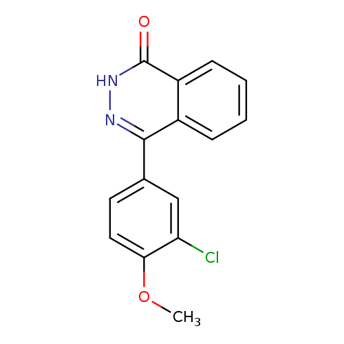 4-(3-chloro-4-methoxyphenyl)-1,2-dihydrophthalazin-1-one