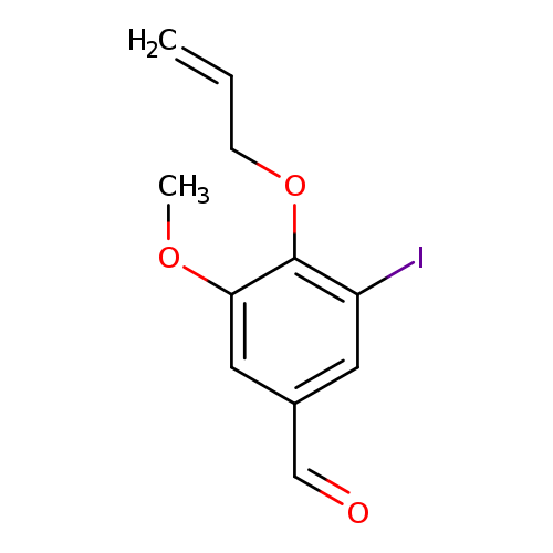Benzaldehyde, 3-iodo-5-methoxy-4-(2-propenyloxy)-