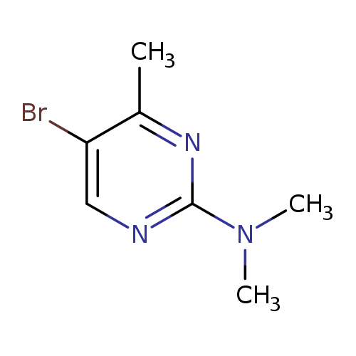 5-bromo-N,N,4-trimethylpyrimidin-2-amine