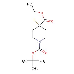 Ethyl N-Boc-4-fluoropiperidine-4-carboxylate