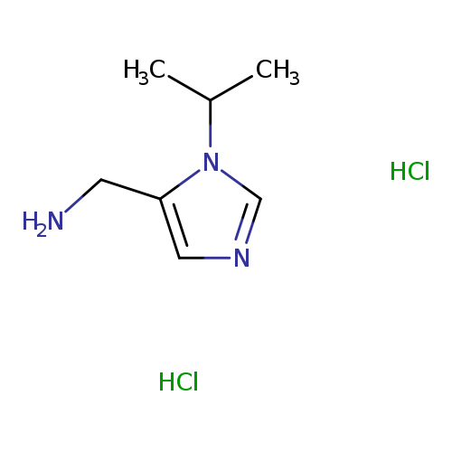 1-[1-(propan-2-yl)-1H-imidazol-5-yl]methanamine dihydrochloride