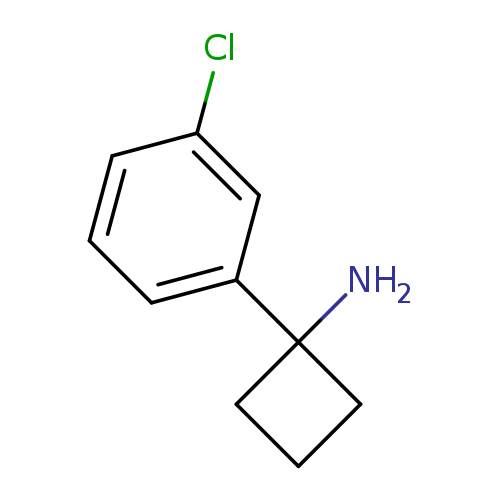 1-(3-Chlorophenyl)cyclobutanamine