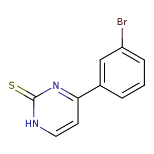 4-(3-Bromophenyl)pyrimidine-2(1H)-thione