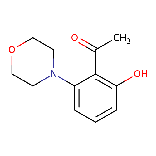 1-[2-hydroxy-6-(morpholin-4-yl)phenyl]ethan-1-one