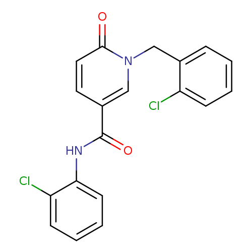 N-(2-chlorophenyl)-1-[(2-chlorophenyl)methyl]-6-oxo-1,6-dihydropyridine-3-carboxamide