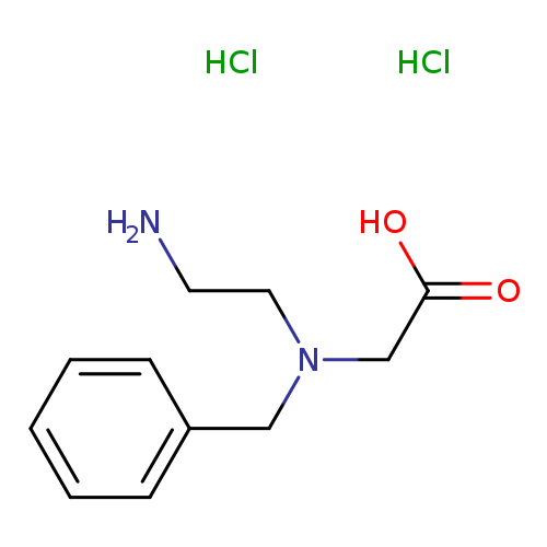 2-[(2-aminoethyl)(benzyl)amino]acetic acid dihydrochloride