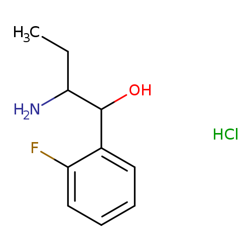 2-amino-1-(2-fluorophenyl)butan-1-ol hydrochloride