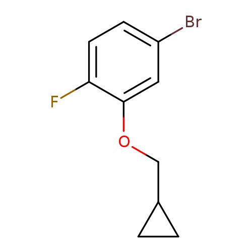 4-Bromo-2-(cyclopropylmethoxy)-1-fluorobenzene