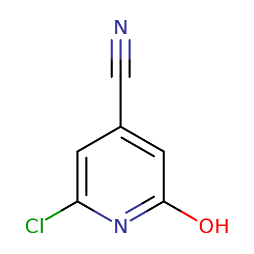 2-Chloro-6-hydroxypyridine-4-carbonitrile