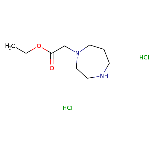 ethyl 2-(1,4-diazepan-1-yl)acetate dihydrochloride
