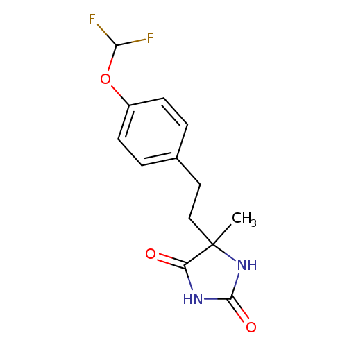5-{2-[4-(difluoromethoxy)phenyl]ethyl}-5-methylimidazolidine-2,4-dione
