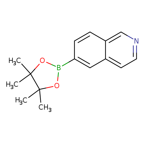 6-(4,4,5,5-Tetramethyl-1,3,2-dioxaborolan-2-yl)isoquinoline