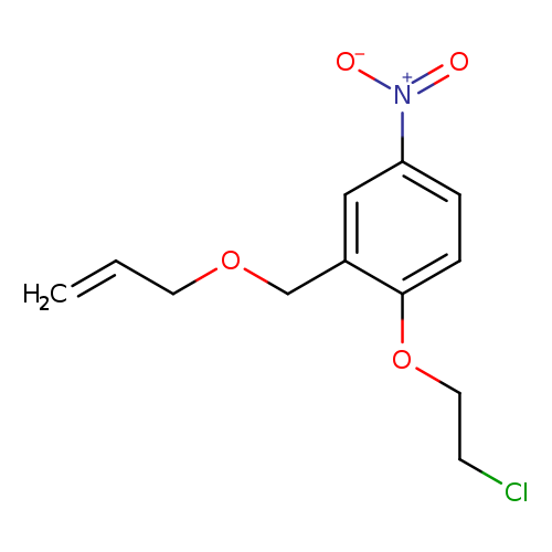2-((Allyloxy)methyl)-1-(2-chloroethoxy)-4-nitrobenzene