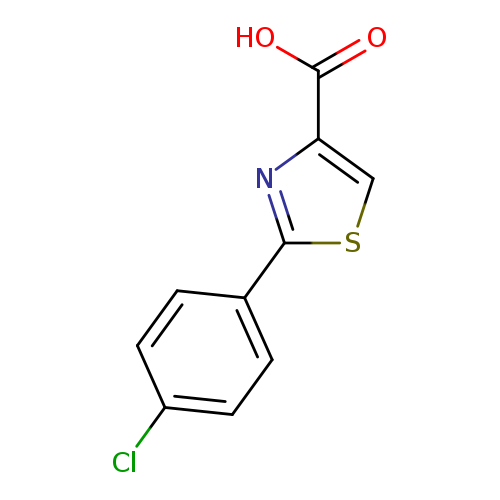 2-(4-CHLOROPHENYL)-1,3-THIAZOLE-4-CARBOXYLIC ACID