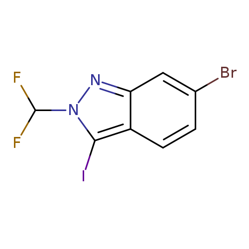 6-bromo-2-(difluoromethyl)-3-iodo-2H-indazole