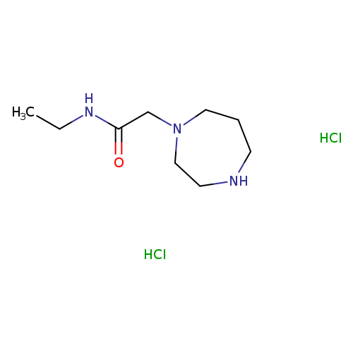 2-(1,4-diazepan-1-yl)-N-ethylacetamide dihydrochloride