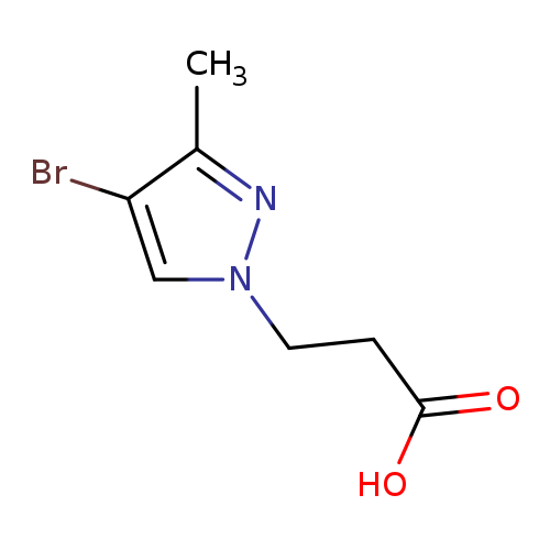 3-(4-Bromo-3-methyl-1H-pyrazol-1-yl)propanoic acid