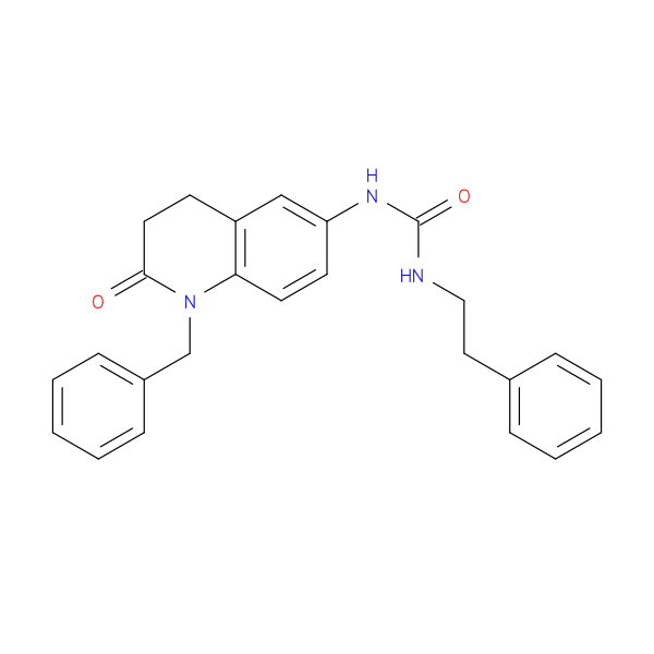 3-(1-benzyl-2-oxo-1,2,3,4-tetrahydroquinolin-6-yl)-1-(2-phenylethyl)urea