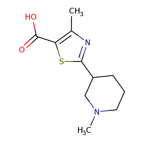4-METHYL-2-(1-METHYLPIPERIDIN-3-YL)THIAZOLE-5-CARBOXYLIC ACID