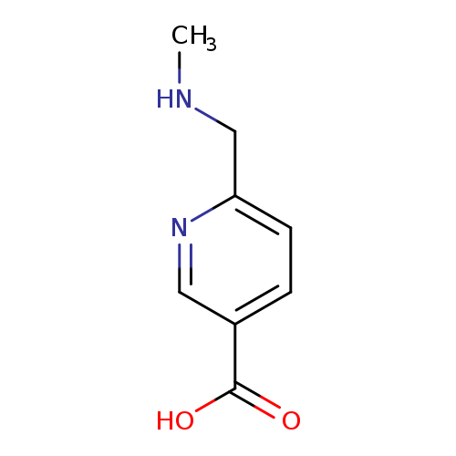 6-[(methylamino)methyl]pyridine-3-carboxylic acid