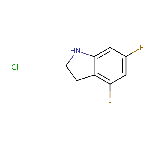 4,6-Difluoro-2,3-dihydro-1h-indole hydrochloride