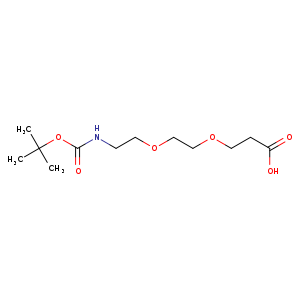4,7,12-Trioxa-10-azatetradecanoic acid, 13,13-dimethyl-11-oxo-