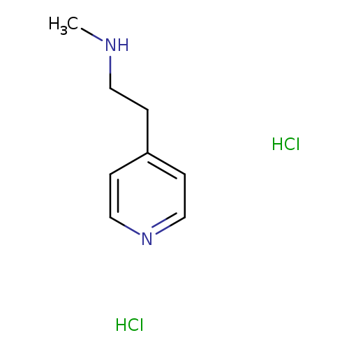 4-Pyridineethanamine, N-methyl-, hydrochloride (1:2)