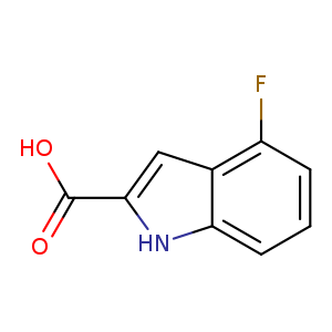 1H-Indole-2-carboxylic acid, 4-fluoro-
