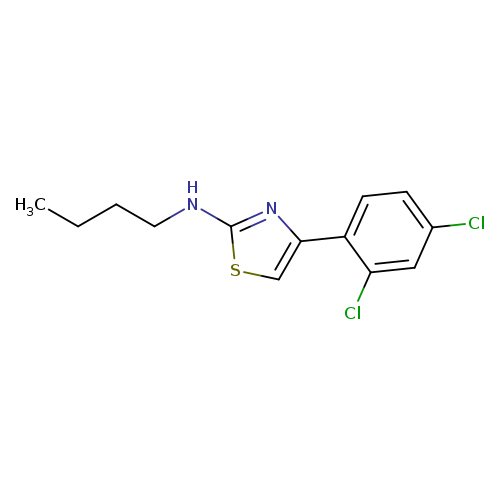 N-butyl-4-(2,4-dichlorophenyl)-1,3-thiazol-2-amine