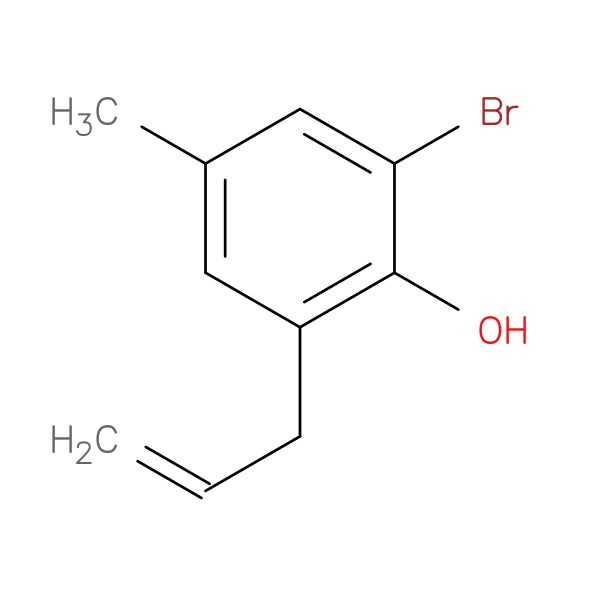 2-bromo-4-methyl-6-(prop-2-en-1-yl)phenol