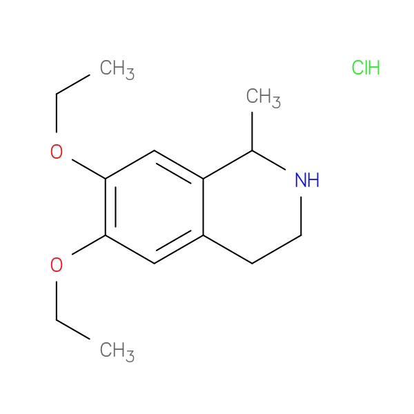 6,7-Diethoxy-1-methyl-1,2,3,4-tetrahydroisoquinoline HCl
