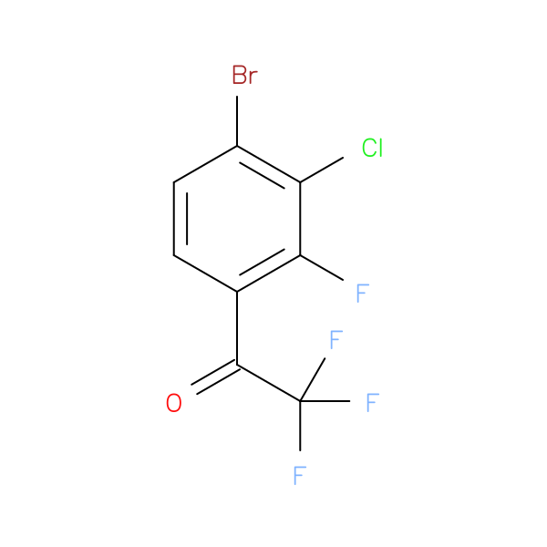 1-(4-Bromo-3-chloro-2-fluorophenyl)-2,2,2-trifluoroethanone