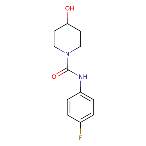N-(4-fluorophenyl)-4-hydroxypiperidine-1-carboxamide