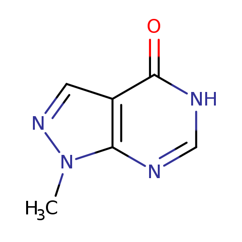 1-Methyl-1,5-dihydro-4H-pyrazolo[3,4-d]pyrimidin-4-one