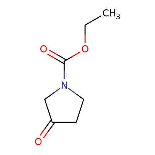 1-Pyrrolidinecarboxylic acid, 3-oxo-, ethyl ester