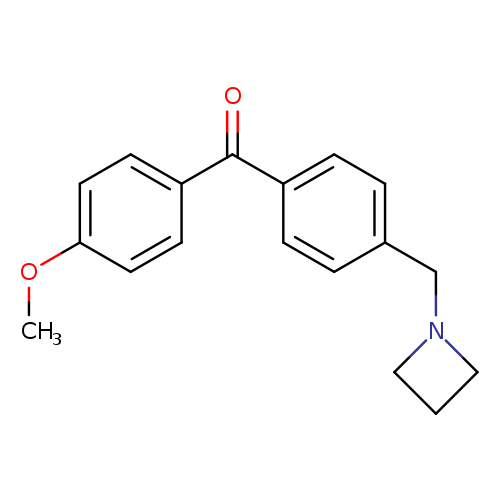 (4-(Azetidin-1-ylmethyl)phenyl)(4-methoxyphenyl)methanone