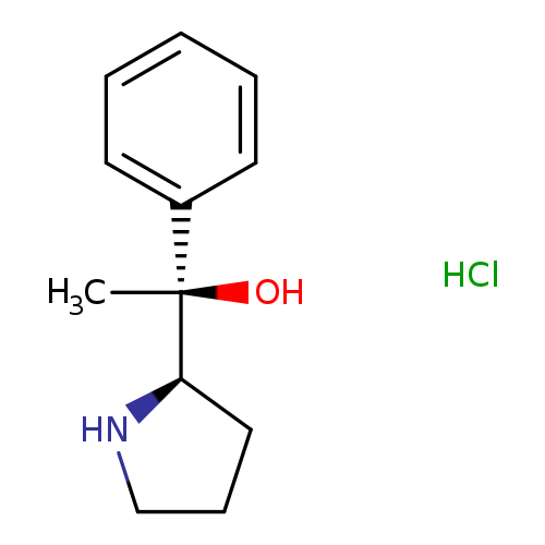 (1S)-1-phenyl-1-[(2R)-pyrrolidin-2-yl]ethan-1-olhydrochloride