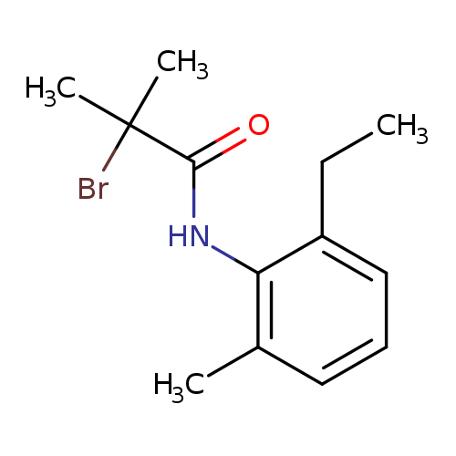 2-Bromo-n-(2-ethyl-6-methylphenyl)-2-methylpropanamide