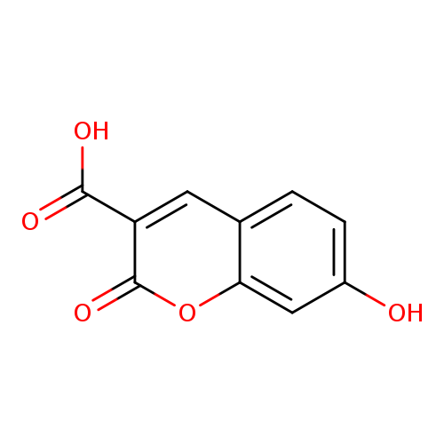 2H-1-Benzopyran-3-carboxylic acid, 7-hydroxy-2-oxo-