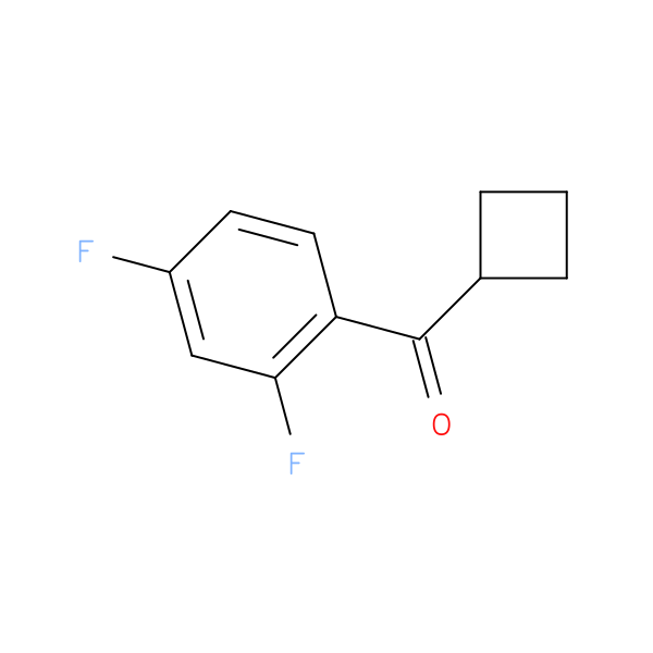 Cyclobutyl 2,4-difluorophenyl ketone