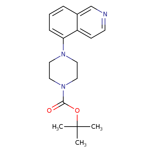 tert-butyl 4-(isoquinolin-5-yl)piperazine-1-carboxylate