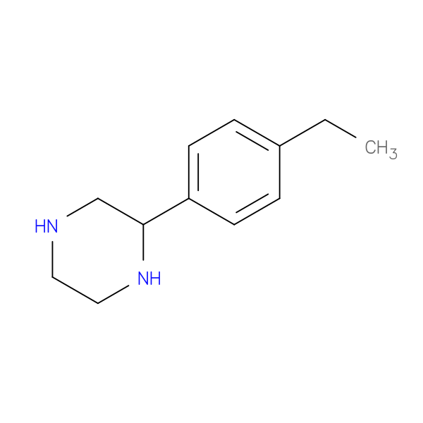 2-(4-Ethylphenyl)piperazine